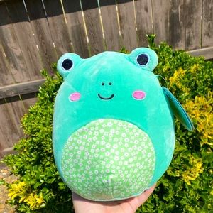 Wendy the frog 8 inch Floral Plush